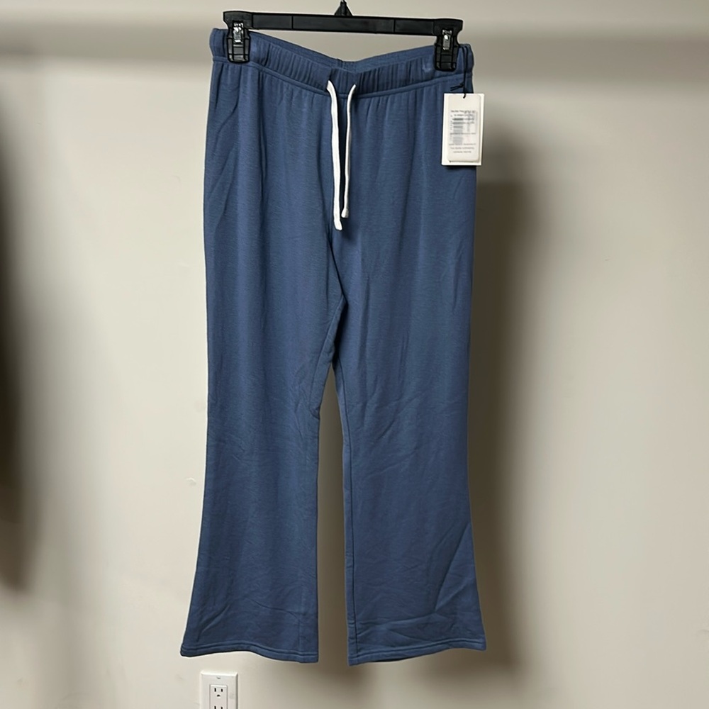 Splits59 brooks cropped sweatpant steel blue